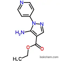 Molecular Structure of 38965-48-9 (ethyl 5-amino-1-(pyridin-4-yl)-1H-pyrazole-4-carboxylate)